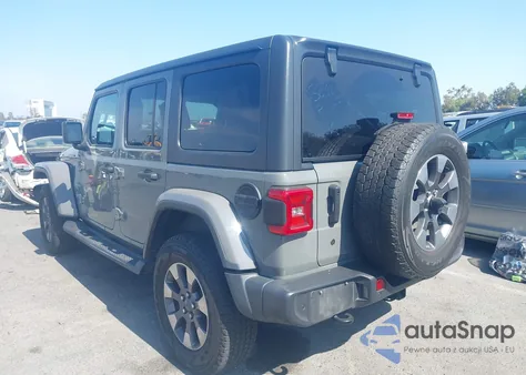 2018 Jeep Wrangler Unlimited Sahara z USA, uszkodzony, nr VIN 1C4HJXEN1JW263531